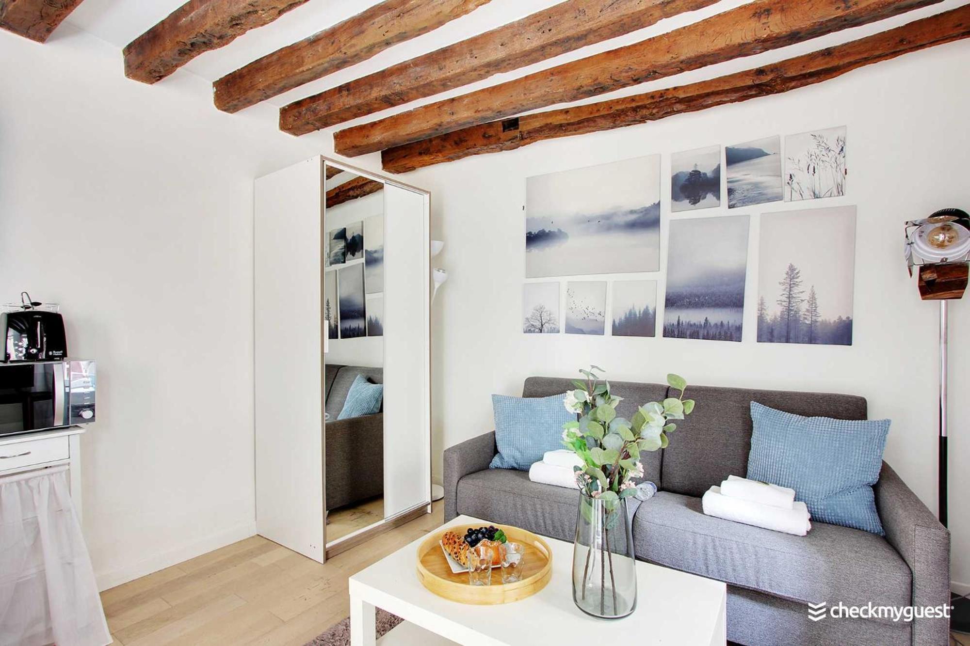 Cozy Studio 2P - Rue Mouffetard Paris Bagian luar foto